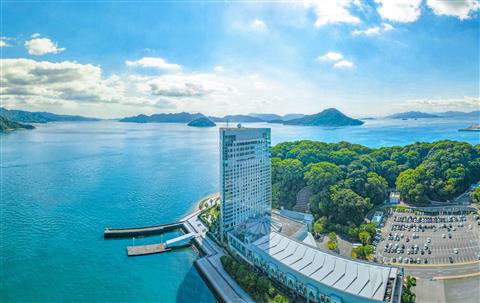 2泊目グランドプリンスホテル広島　外観